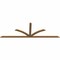 Ekena Millwork Richland Timber Gable Bracket, Western Red Cedar, 108"W x 36"H x 1 1/2"D x 3 1/2"F, 8/12 Pitch GBW108X36X0204RIC00SWR - alternate 4